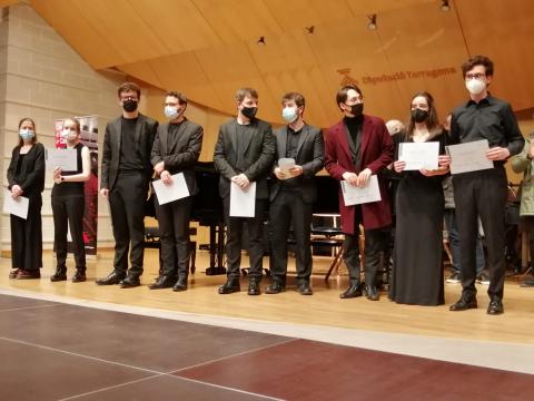 El Concurs Higini Anglès premia més d’una vintena d’estudiants de música de tot l’estat