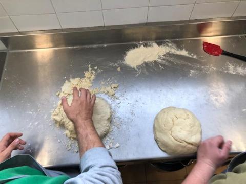 La cafeteria en plena producció!