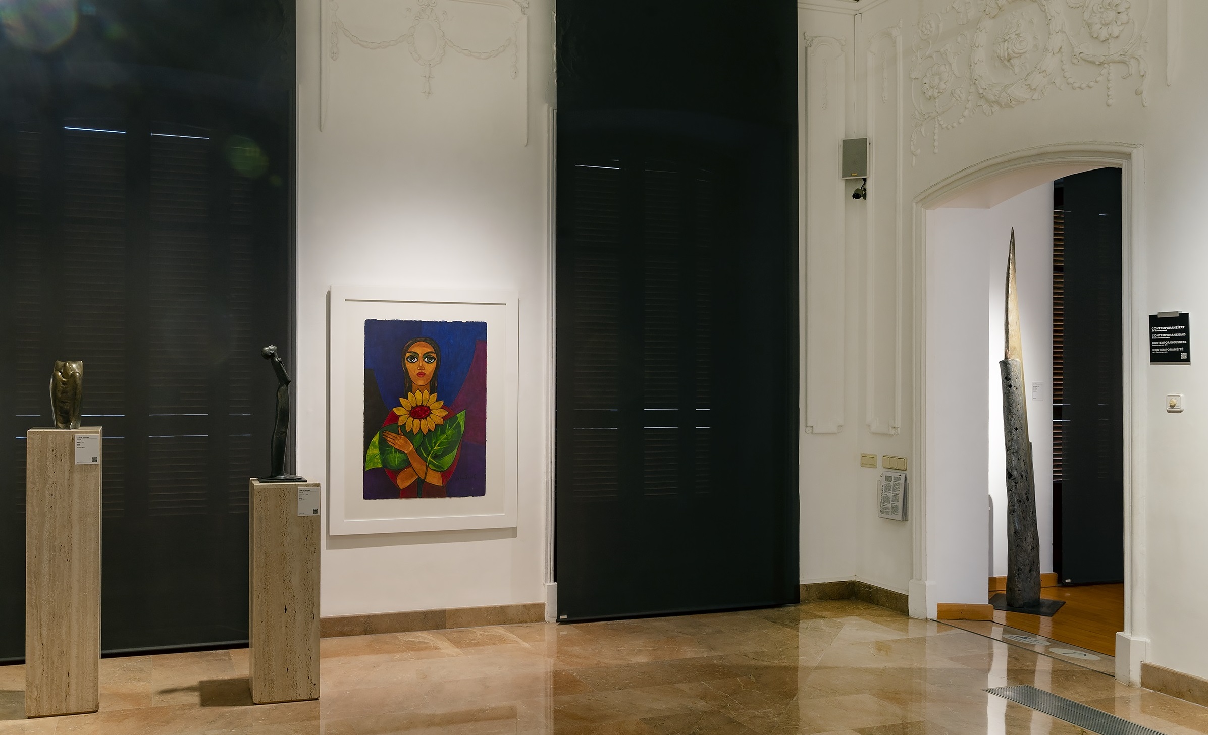 El MAMT se suma a l'Any Palau Ferré amb l'exposició d'una obra de l'artista montblanquí creada amb tinta xinesa de colors