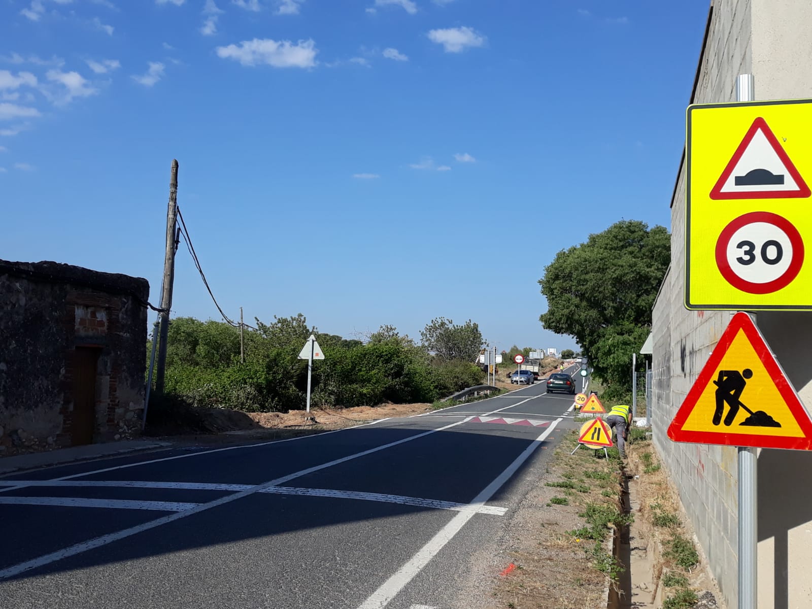 La Diputació millora la xarxa viària al Rourell