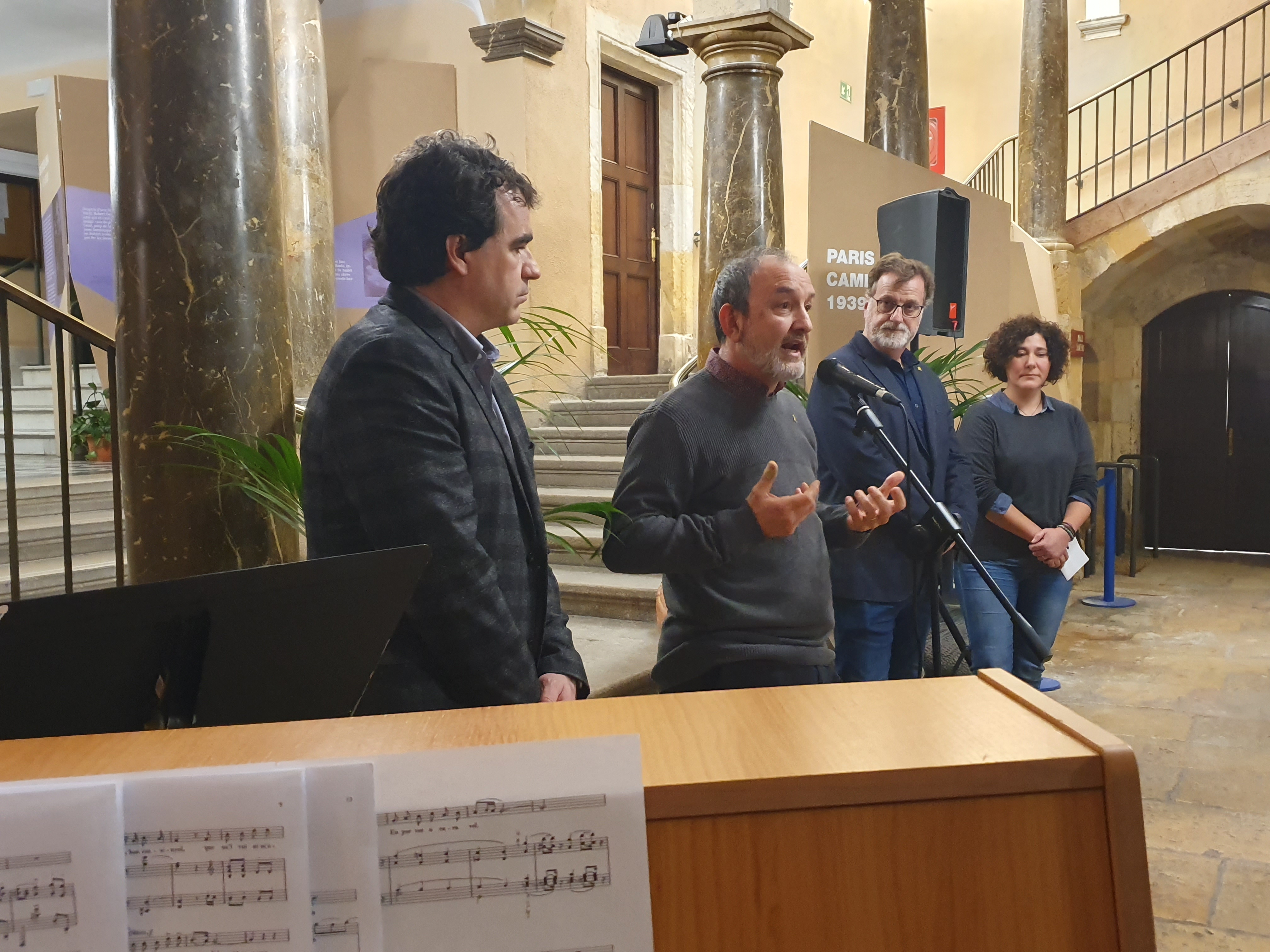 L’Escola i Conservatori de Música de la Diputació a Tarragona ret homenatge al compositor Robert Gerhard amb una exposició