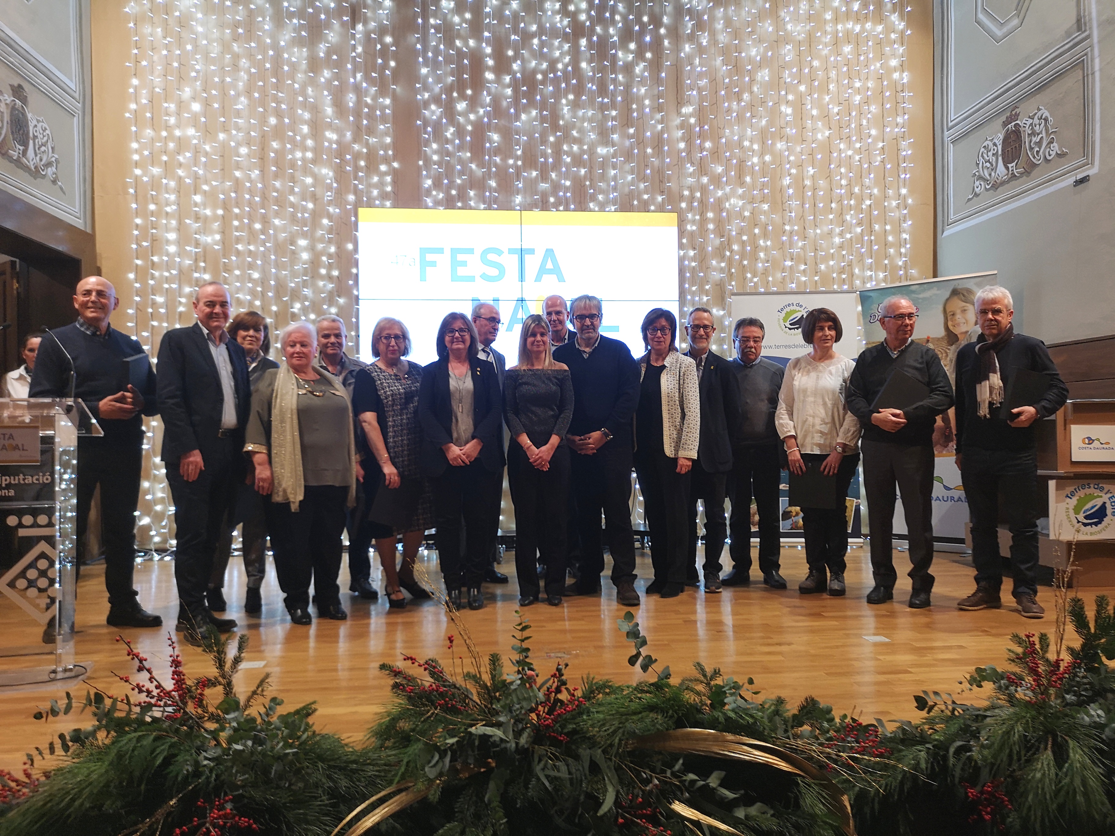 La Diputació de Tarragona homenatja els treballadors i treballadores de la institució que s’han jubilat durant l’any 2019