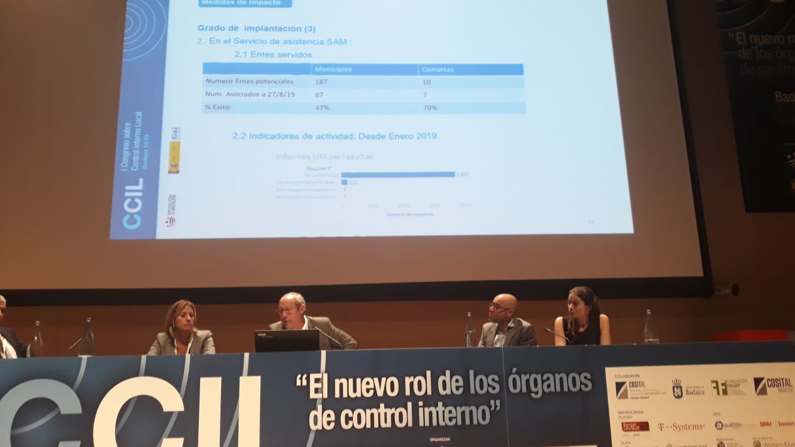 L'eina tecnològica 'Mòdul de Funció Interventora' de la Diputació ha estat guardonada amb un accèssit en el Premi CCIL de Control Intern Local