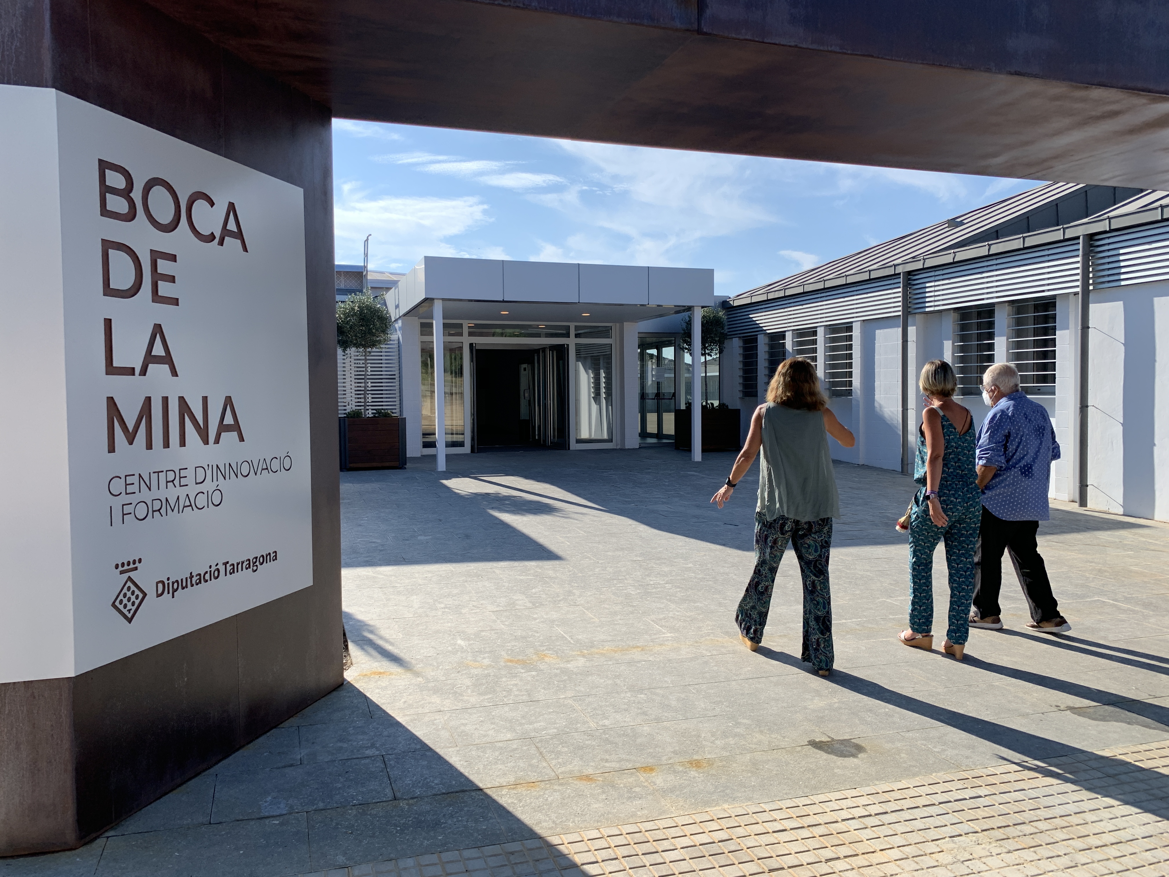 Últims preparatius per a l'obertura al públic del nou Centre d'Innovació i Formació Boca de la Mina, de la Diputació a Reus