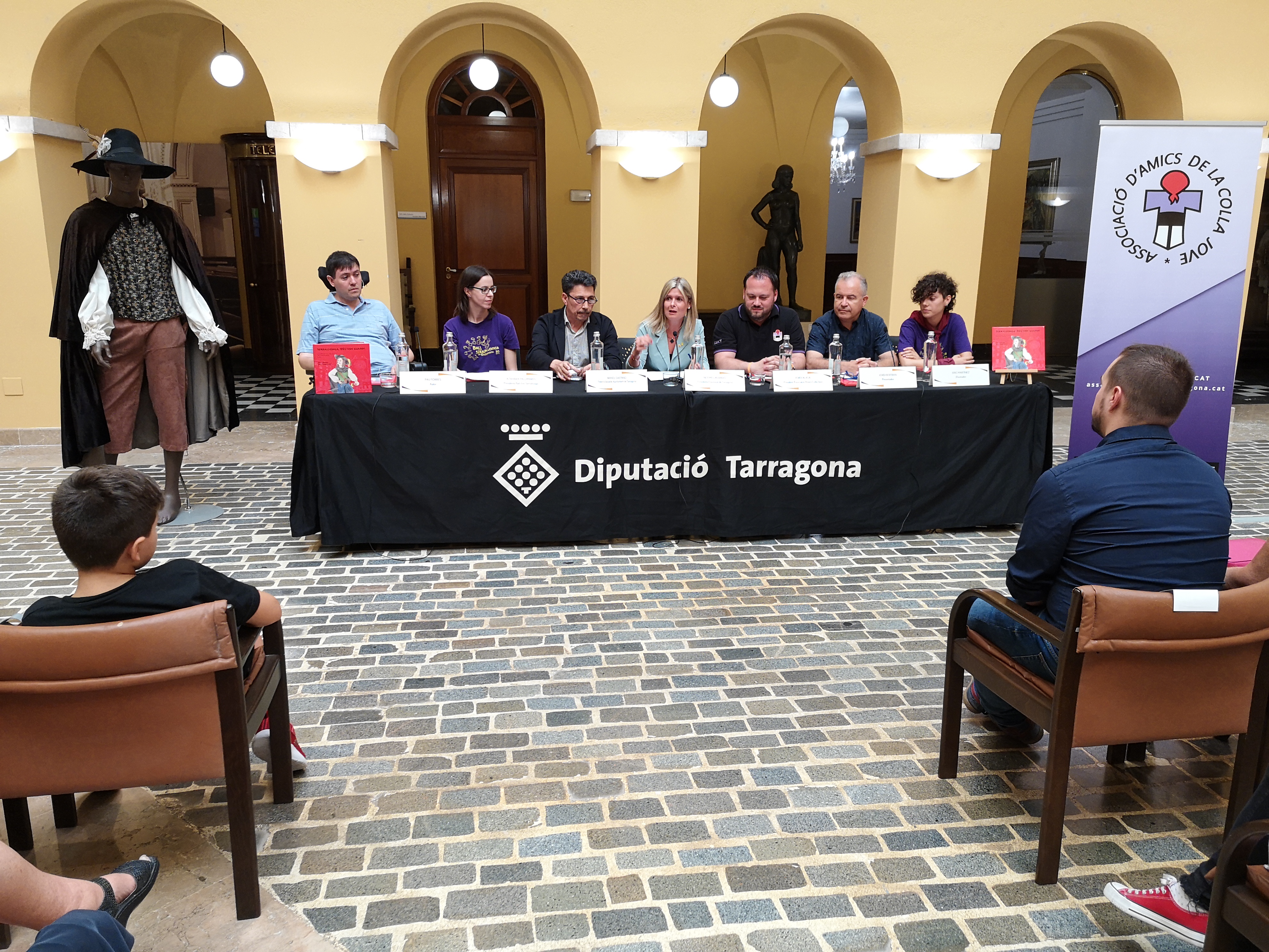 La Diputació acull la presentació del darrer volum dels contes del Seguici Popular de Tarragona  