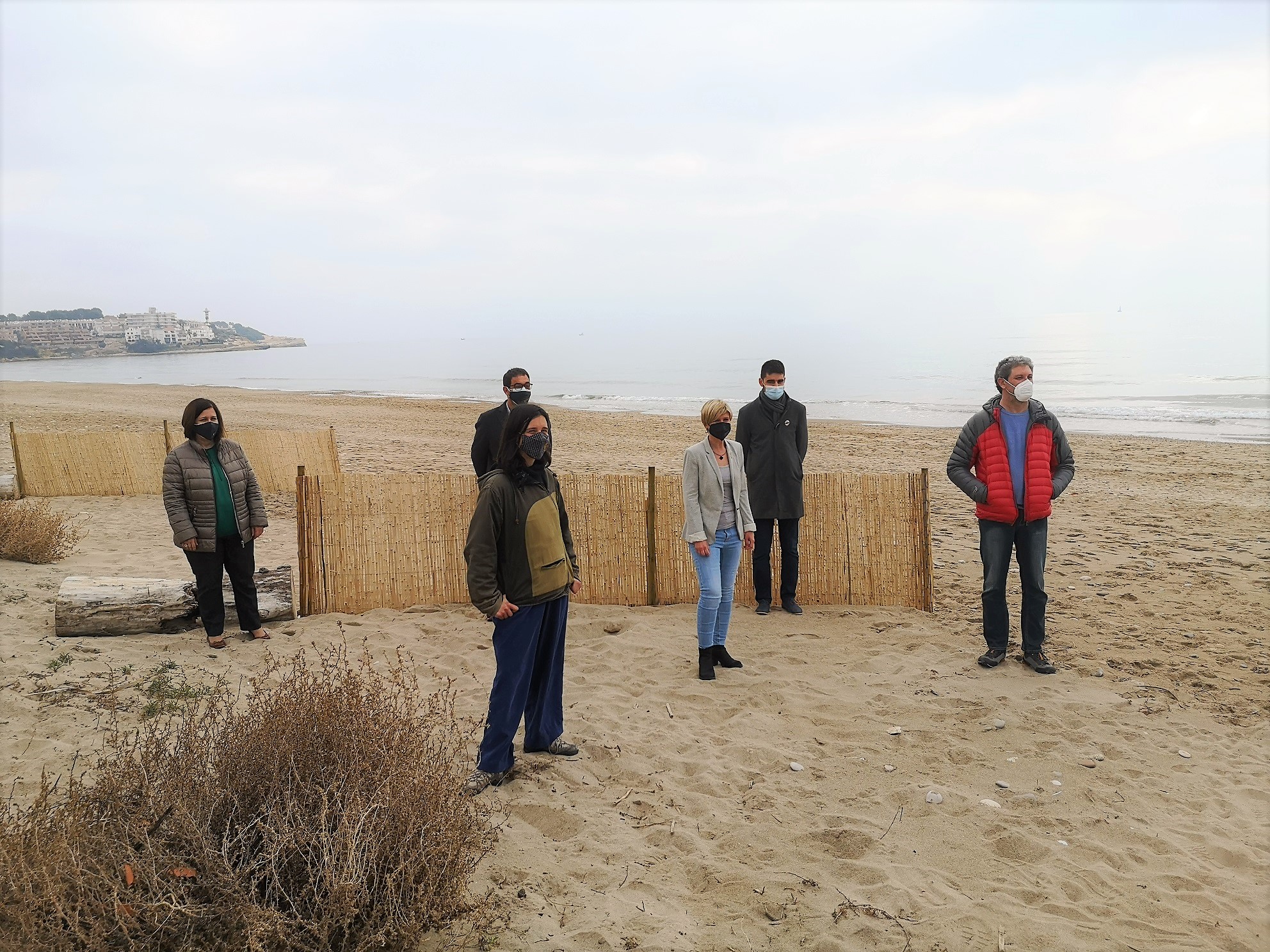 La Diputació premia la recuperació de les dunes de la platja d'Altafulla com a protecció natural davant les llevantades i l'amenaça del canvi climàtic 