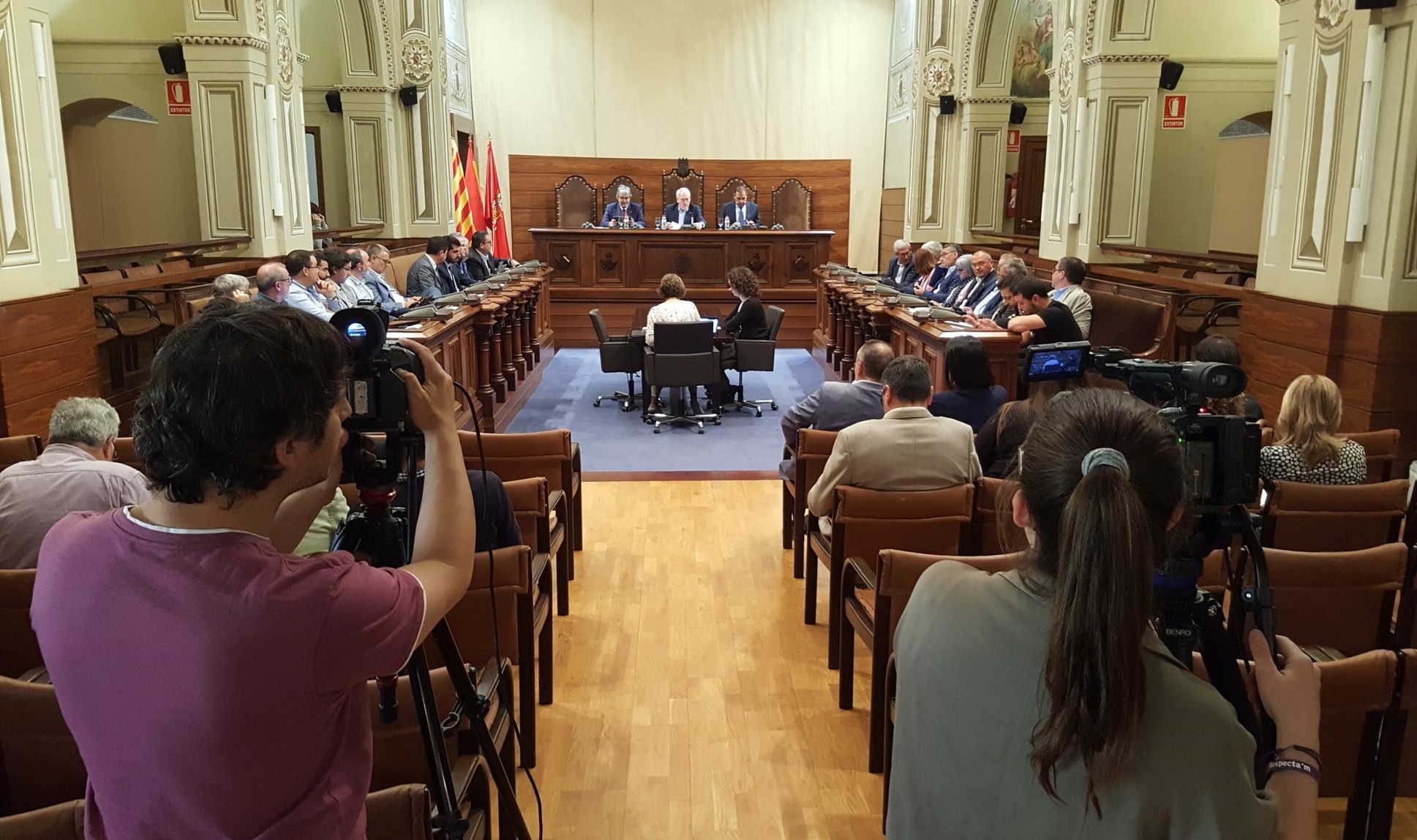 La Diputació de Tarragona celebra el darrer ple del mandat