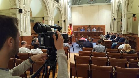 El Ple de la Diputació de Tarragona aprova una moció en resposta a la sentència del Tribunal Suprem 