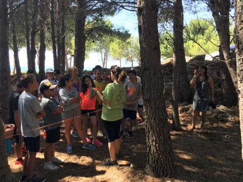 Alumnes dels municipis on la Diputació impulsa el projecte  Xarxa de Calor de Proximitat participen en tallers educatius sobre biomassa 