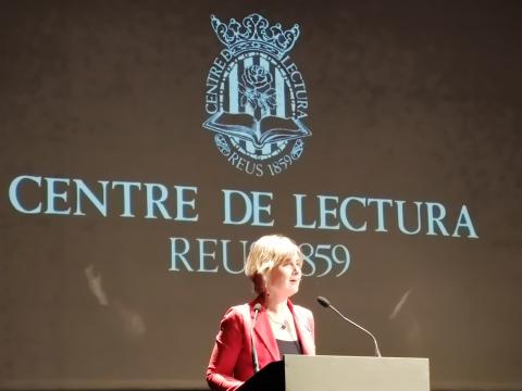 La Diputació fa costat al Centre de Lectura de Reus en el centenari de la seva seu actual