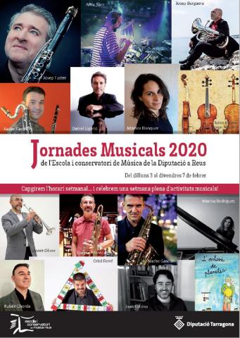 L’Escola i Conservatori de Música de la Diputació a Reus capgira l’horari amb les ‘V Jornades Musicals’ 