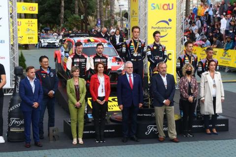 Finalitza amb èxit el 56è RallyRACC Catalunya-CostaDaurada, amb el suport de la Diputació de Tarragona