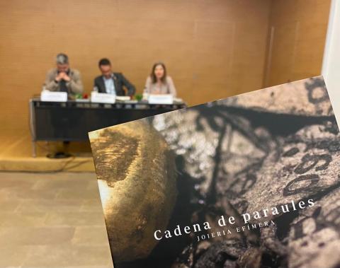 Roda de premsa de presentació del projecte Sant Jordi artístic