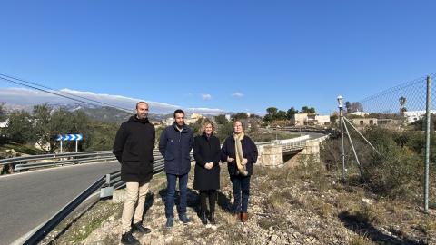  Les obres inclouran la millora del traçat en un tram de 5.760 metres, l’ampliació del pont dels Reguers, la construcció de dues rotondes i l’habilitació d’un itinerari ciclable, entre altres actuacions 