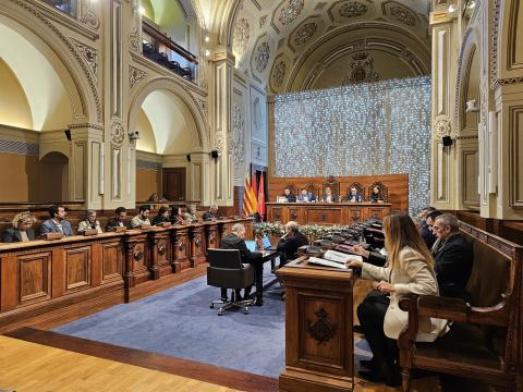 El ple s'ha iniciat a les 10 del matí