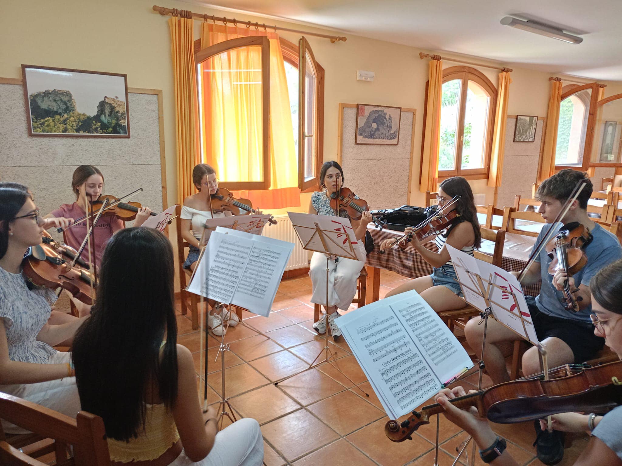 L'alumnat prepara els concerts