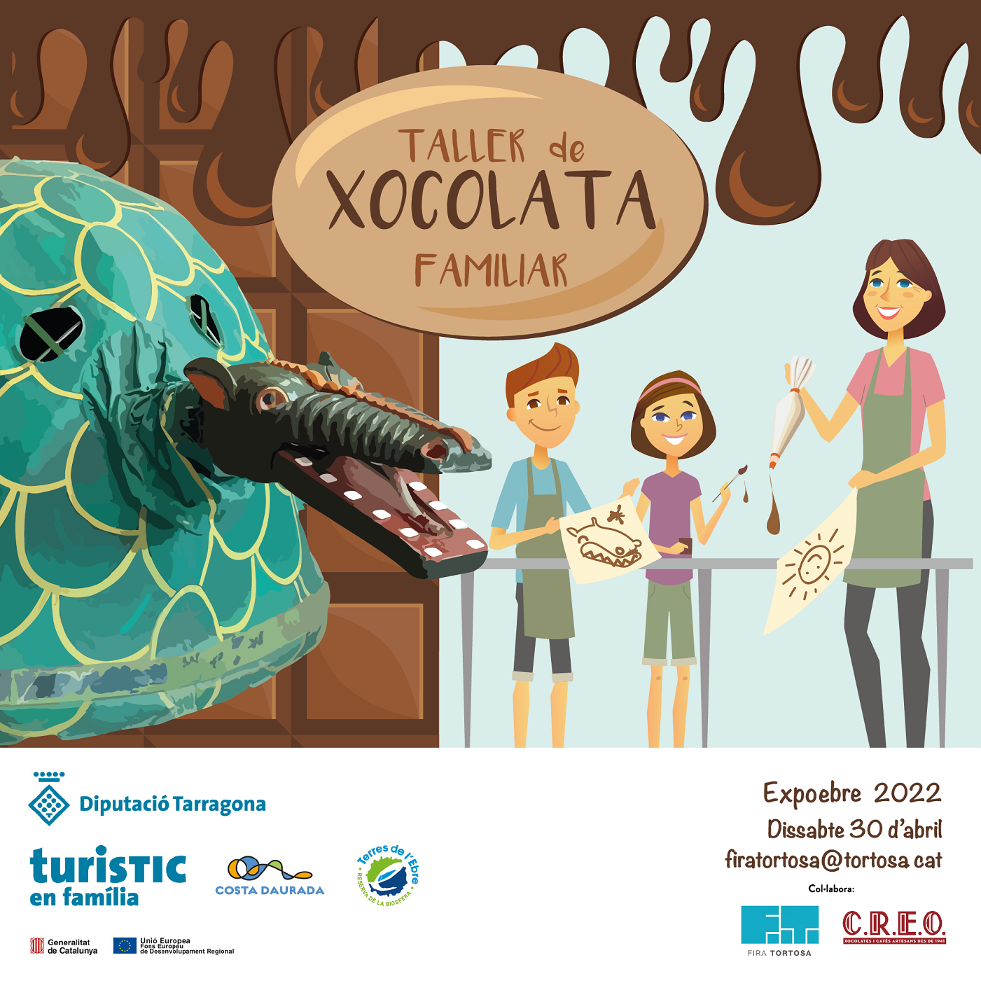 Taller de xocolata adreçat al públic familiar