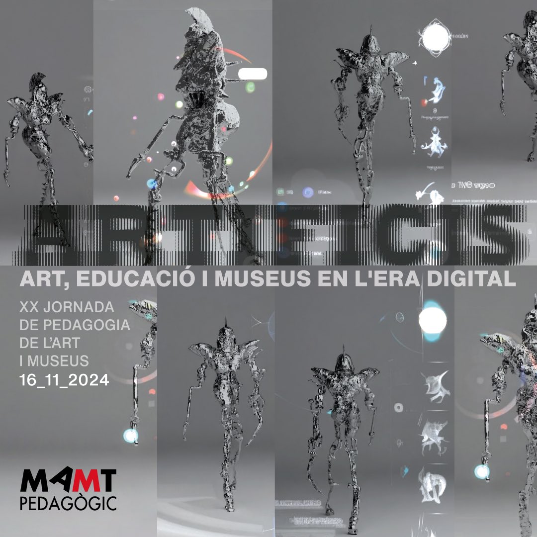 Cartell de la XX Jornada de Pedagogia del Museu