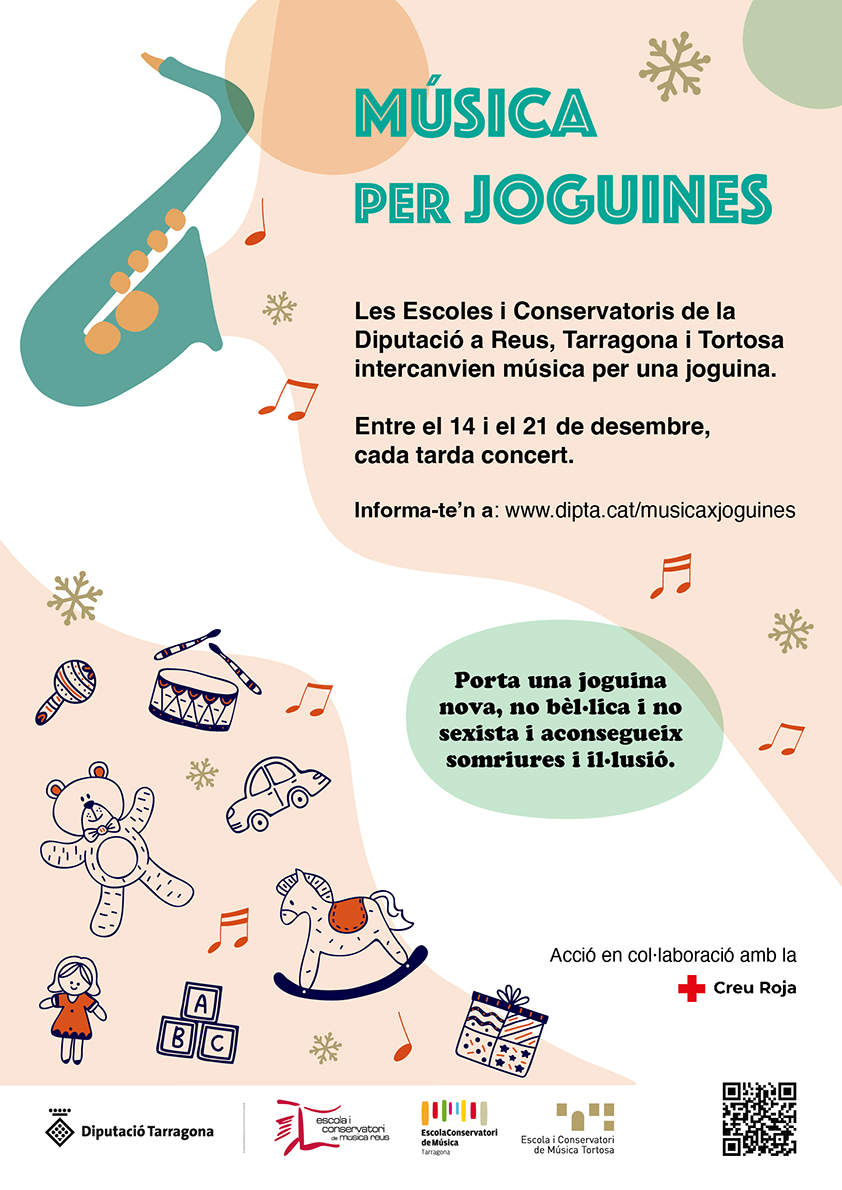 Cartell Música x joguines