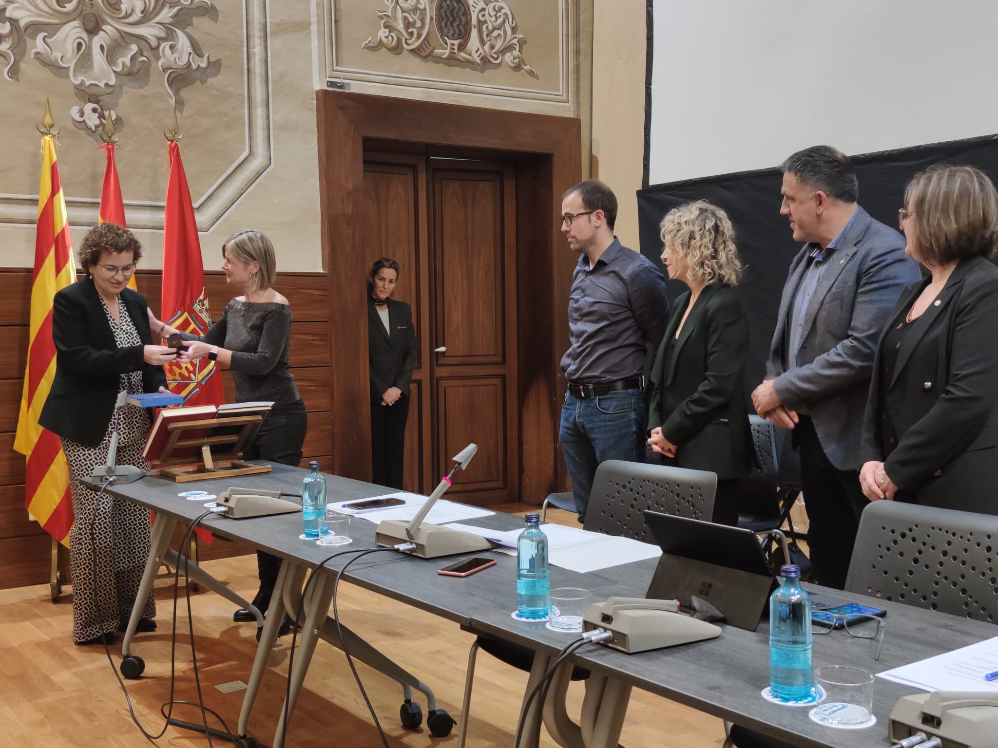 L'alcaldes de la Bisbal del Penedès, Agnès Ferré, ha pres possessió com a diputada